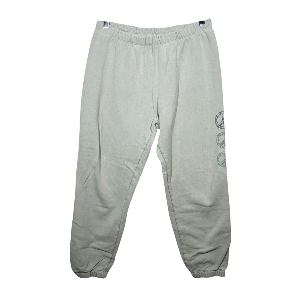 Spiritual Gangster Womens Peace Malibu Sweatpants Dark Matcha